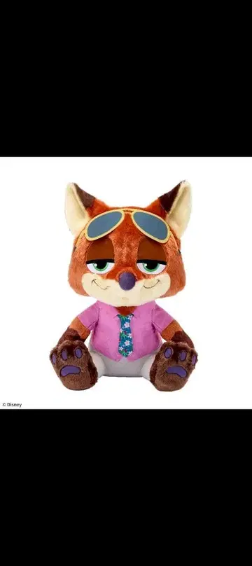 주토피아 2 닉 봉제 인형 슈퍼 라지