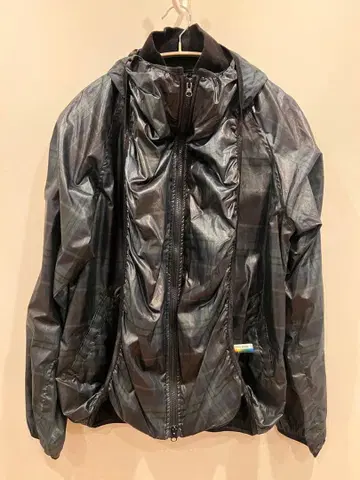 FINAL HOME 체크 무늬 나일론 자켓 S