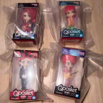 Qposket hide 미니어처 컬렉션 4종 컴플리트 세트 8