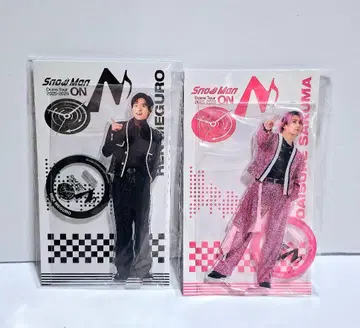 Snow Man ON 아크릴 스탠드 사쿠마 다이스케 메구로 렌