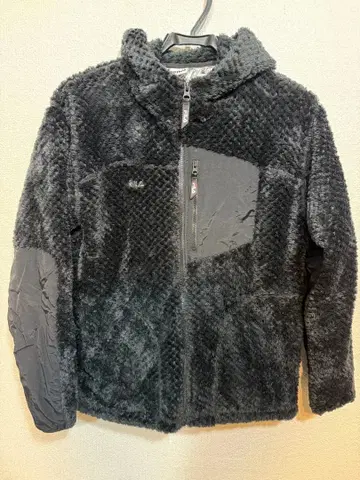 FILA 플리스 자켓 후드 부착 그레이