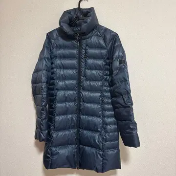 에이글 AIGLE 네이비 롱 다운 자켓