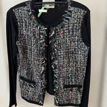 Chesty 트위드풍 가디건