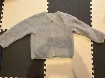 UNIQLO 플리스 자켓 베이지