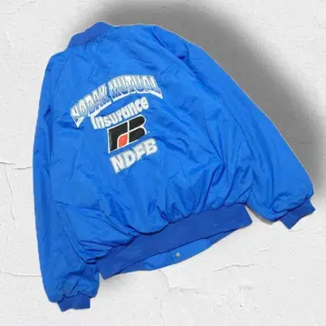 USA 제작 80년대 HARTWELL 나일론 바시티 자켓 빈티지 자켓