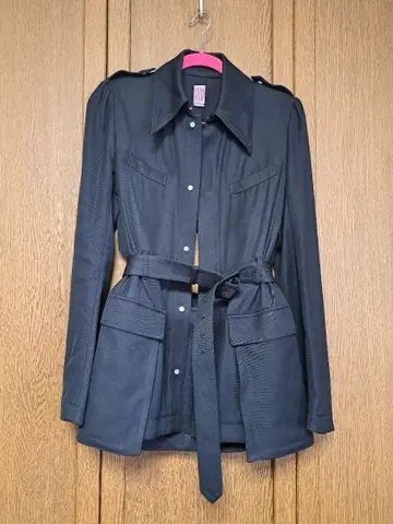 FETICO의 BELTED RAYON TWILL JACKET