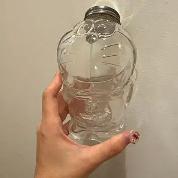 도라에몽 유리 항아리 투명 도라에빈 도 도라에병