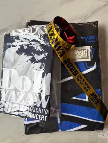 야자와 에이요시 2025 SS석 특전 기념 티켓 트래쉬 테이프 포함