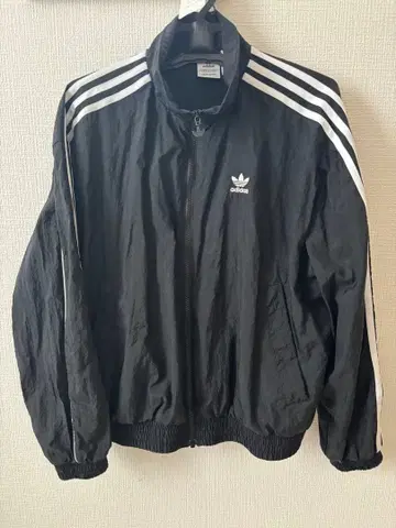adidas 나일론 자켓 블랙