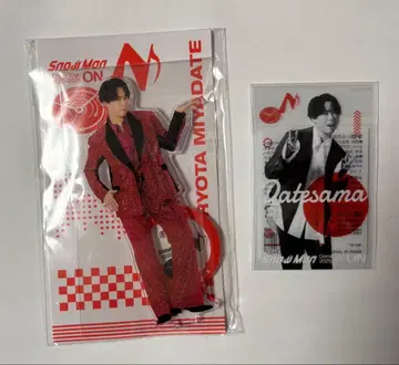 미야타테 료타 SnowMan ON 아크릴 스탠드 스티커