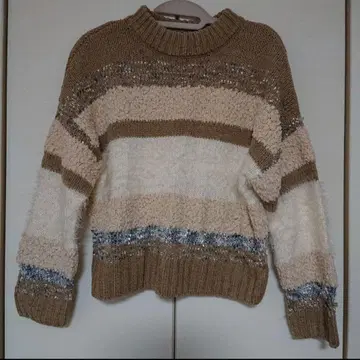 AS KNOW AS 이색 스웨터