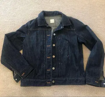 다크 데님 데님 자켓 백 벨트 포함 M 사이즈