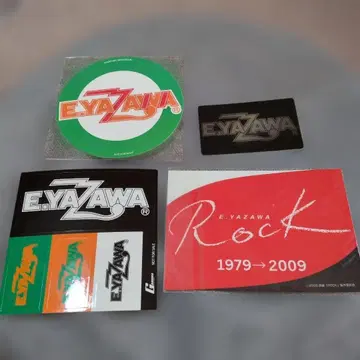 야자와 에이요시 E.YAZAWA 스티커 세트