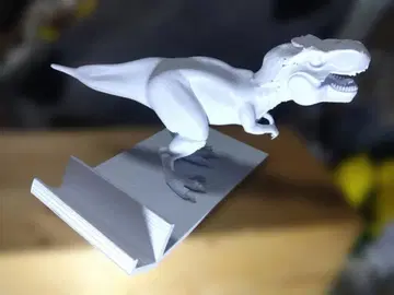 테라노자우루스 스마트폰 스탠드 15cm 3d 프린터제