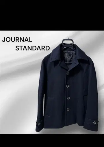 새상품급 JOURNAL STANDARD 고급 울 자켓 네이비