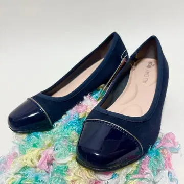 아킬레스 올 데이 워크 펌프스 네이비 새상품