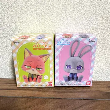 디즈니 모후큥 오스와리돌 주토피아 (닉+주디) 세트