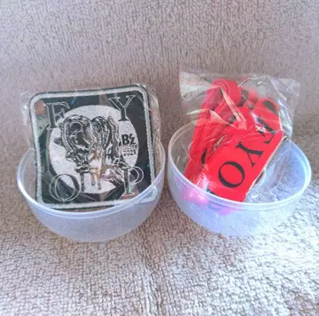 B'z FYOP 가챠 와펜과 넥스트랩