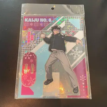 점프 페스타 TOHO 괴수 8호 나루미 겐 홀로그램 아크릴 스탠드 눈싸움