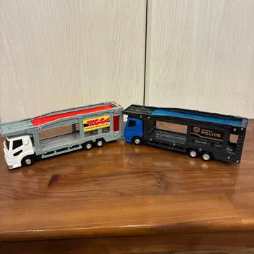 토미카 커리어카 그레이/빨간색 약 24cm 폴리스 커리어카 파랑 24cm