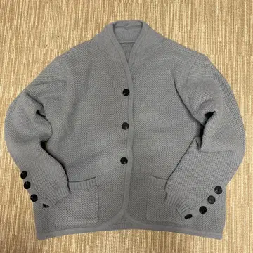 니트 자켓 그레이 M 사이즈
