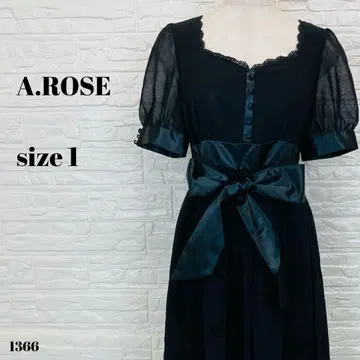 A.ROSE 에이로즈 [새상품급] 원피스 블랙 I 1366