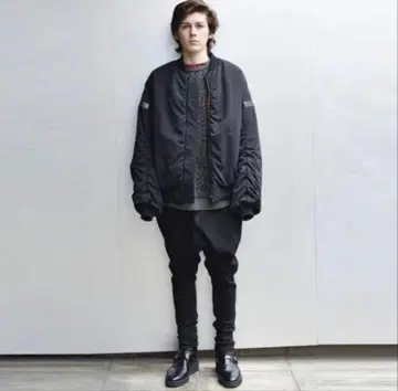 lad musician 크로스 봄버 자켓