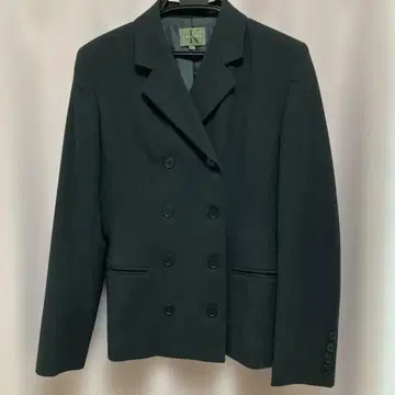 캘빈 클라인 블랙 테일러드 자켓 사이즈 6