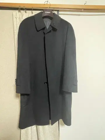 캐시미어 100% 스텐카라 코트 블랙