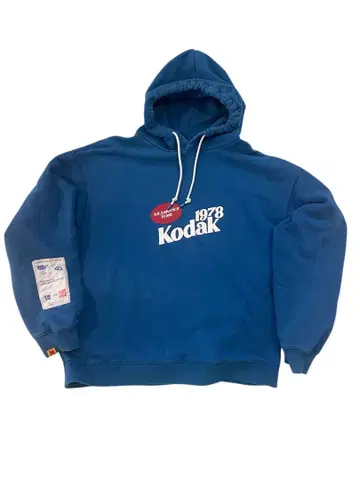 Kodak 어패럴 1978 후드티 XL 사이즈 블루