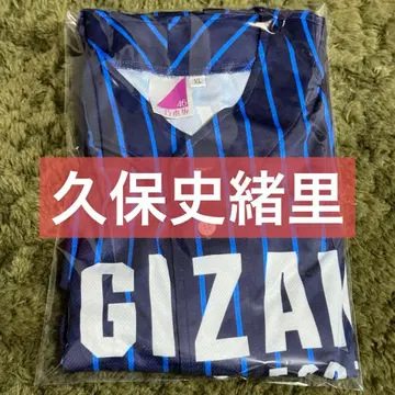 노기자카46 쿠보 시오리 개별 베이스볼 셔츠 2017 네이비 XL 사이즈