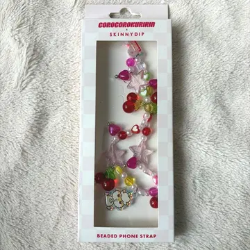 SKINNYDIP 스키니디프 산리오 코로코로쿠리린 폰 스트랩