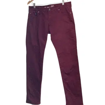 HVC 스트레치 컬러 팬츠 ( L ) 남성용 보르도 슬림 테이퍼트