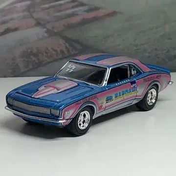 그린 라이트 1967 시보레 카마로 Mr. Bardahl 미니카