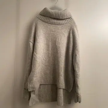 베이크루즈 INBOICE 울 캐시미어 터틀넥 니트