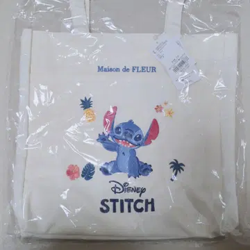 메종 드 플뢰르 스티치 토트백