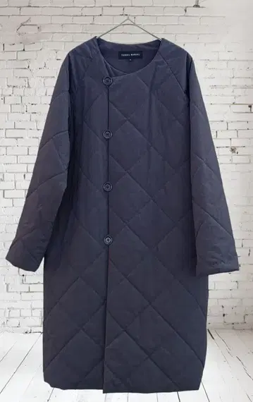 트라바일 마누엘 퀼팅 코트 그레이 M 사이즈