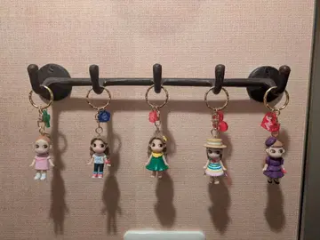 니시노 카나 마스코트 키링 5점