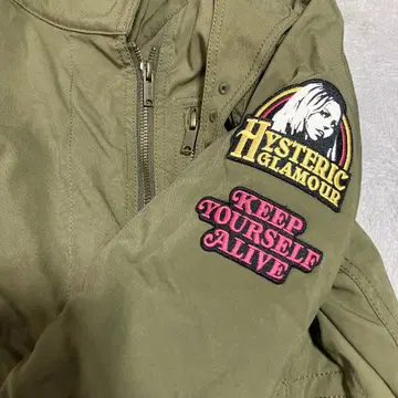HYSTERIC GLAMOUR 밀리터리 자켓