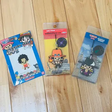 미개봉 원피스 러버 스트랩 주얼리 씰 세트 레어