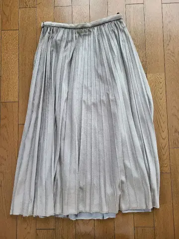 BEAMS 플리츠 스커트 벨로아