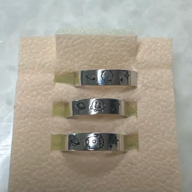 BT21 OST 콜라보 은 반지