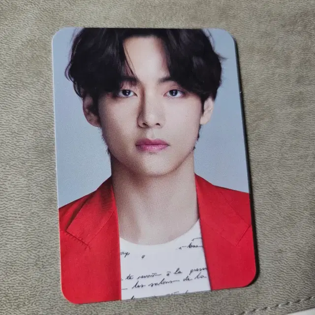 디아이콘 태형 뷔 포카 bts 방탄