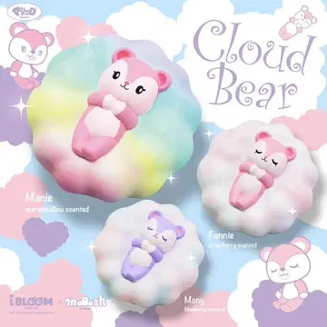 Cloud Bear 스퀴즈 블루 mooosh 모쉬 하라주쿠 마니