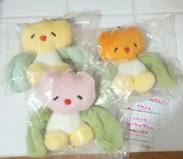 푹신푹신 튤립쨩 봉제 인형 핑크쨩 옐로우, 오렌지쨩