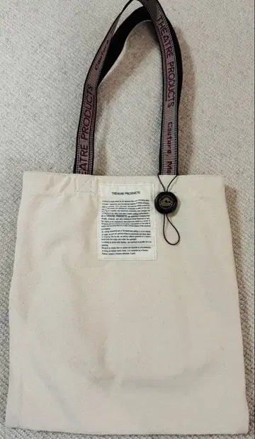 미사용 극장 프로덕츠 토트백