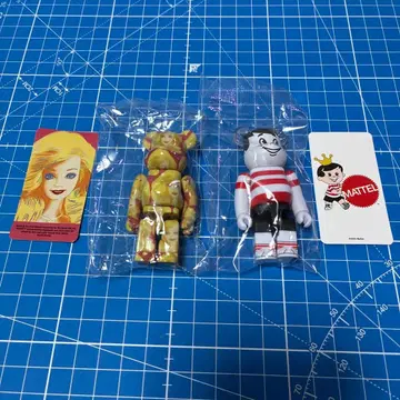 베어브릭 시리즈 51 아티스트 Barbie + MATTY 2체 세트
