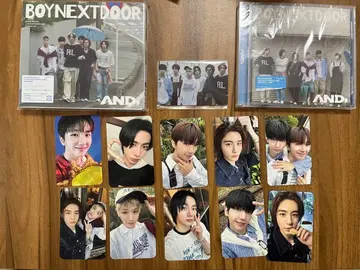 BOYNEXTDOOR AND 앨범 포토 카드 세트