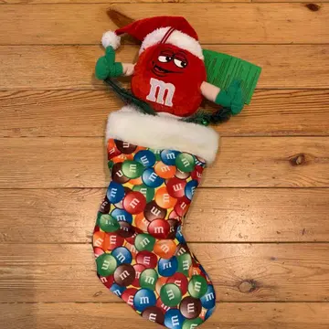 M&M's 크리스마스 기프트 부츠 데코레이션