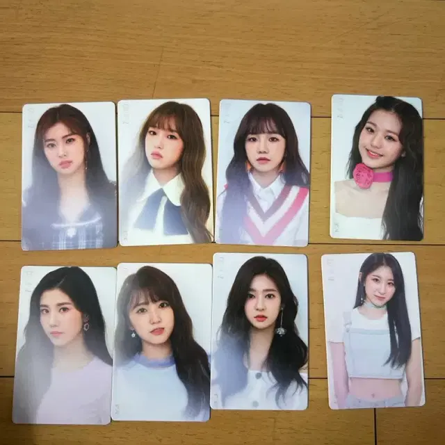 아이즈원 COLOR IZ 앨범 포토카드 일괄 장원영